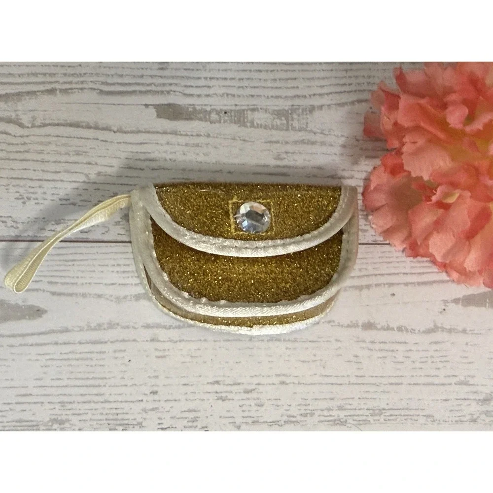American Girl Battat OG Doll Retired Accessory Gold Clutch for Dolls 16